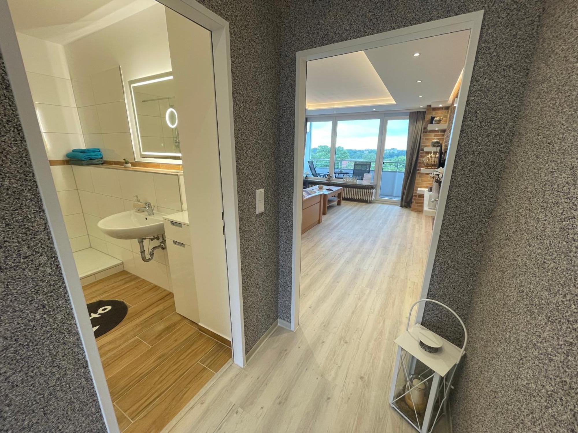 Apartamento Haus Weitblick Emil Flensburgo Exterior foto